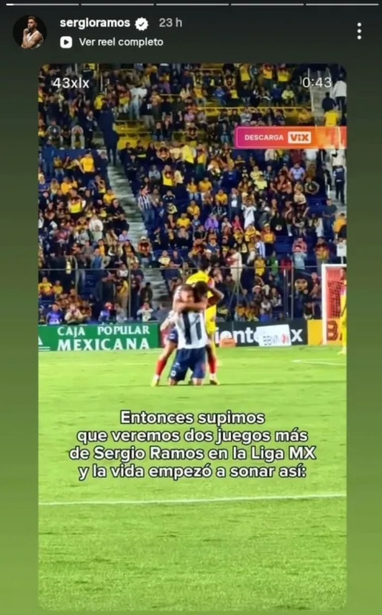 El extraño gesto de Sergio Ramos que dejaría en claro su adiós de Rayados.