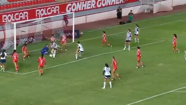 Primer gol de Katty Martínez con Rayadas de Monterrey