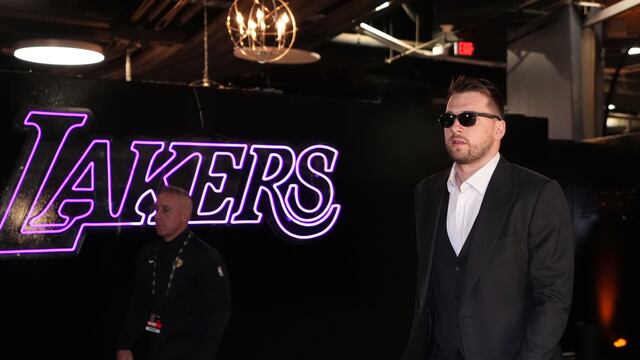 Luka Doncic, jugador de Los Angeles Lakers.