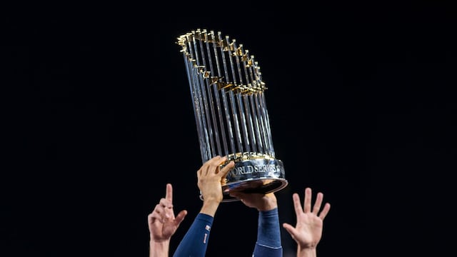 trofeo serie mundial mlb