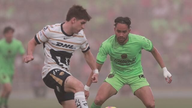 Pumas y FC Juárez jugaron bajo condiciones climáticas poco favorables por tormenta de arena.