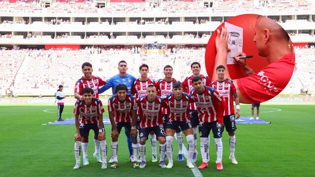 Cracks de Chivas dibujan el Estadio Akron y los resultados son de risa.