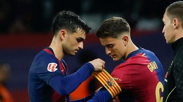Pedri y Gavi en el FC Barcelona vs Sevilla.