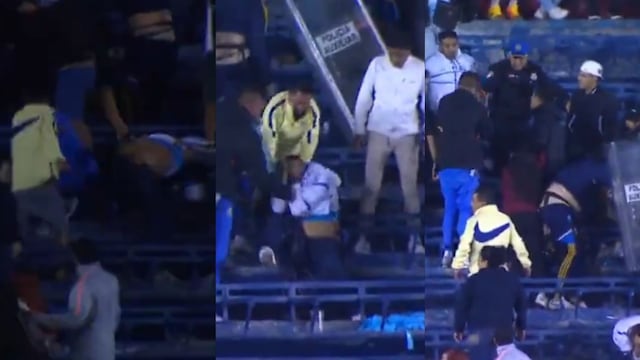 Lo lamentable que se vivió en el Cruz Azul vs América.