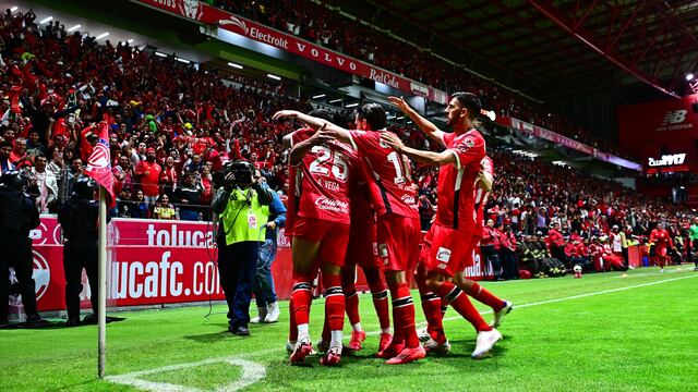 Toluca vs América en el Apertura 2024.