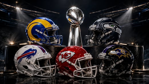 Los 5 favoritos al Super Bowl LXI y las razones para creer en ellos