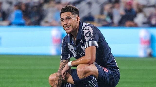 Lucas Ocampos of Monterrey during the match between Monterrey and Charlotte FCas part of Phase One of the Leagues Cup 2025 at Bank of America Stadium on August 07, 2025 in Charlotte, North Carolina, United States.