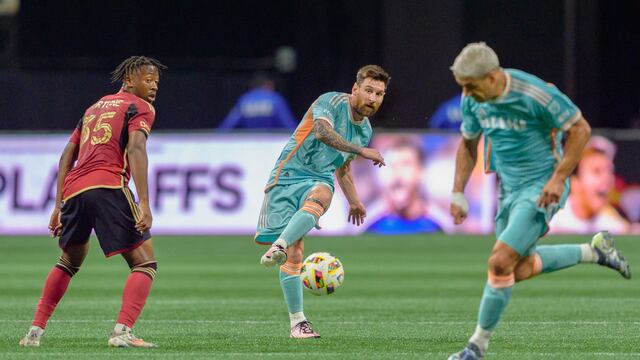 Lionel Messi en el partido ante Atlanta United.