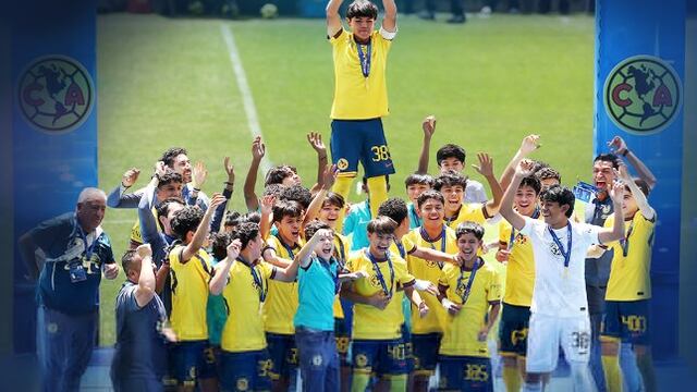 El Club América Sub-14 es el nuevo campeón de la Liga MX