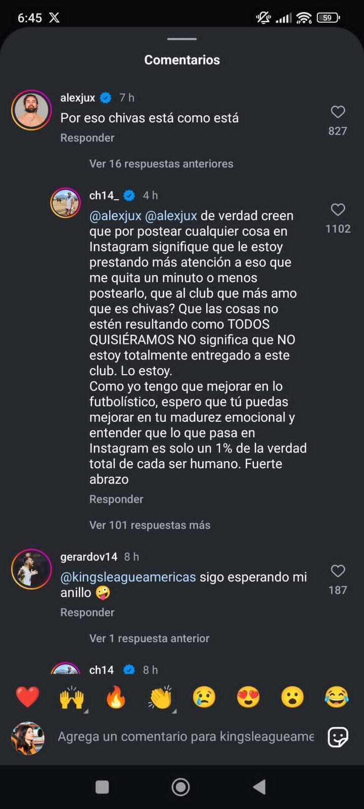 Chicharito se engancha con fan en redes sociales y termina sacando el coach que lleva dentro