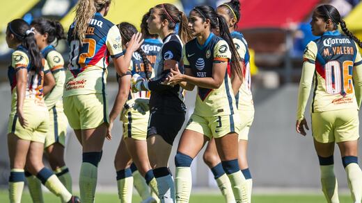 El Club América Femenil se unió para erradicar la violencia contra la mujer