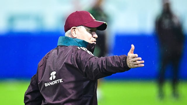 Javier Aguirre con la Selección Mexicana.