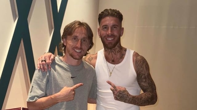 Sergio Ramos visita a Luka Modric y fans de Rayados creen que se fue a ficharlo