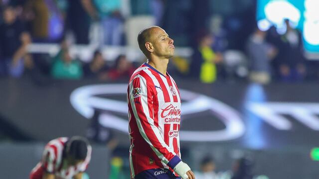 Javier Chicharito Hernandez of Guadalajara during the 4th round match between Leon and Guadalajara as part of the Liga BBVA MX, Torneo Clausura 2025 at Nou Camp Stadium, on January 28, 2025 in Leon, Guanajuato, Mexico.