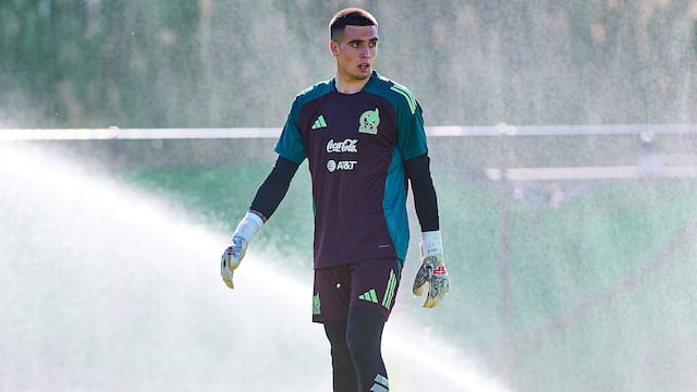 Alex Padilla con la Selección Mexicana