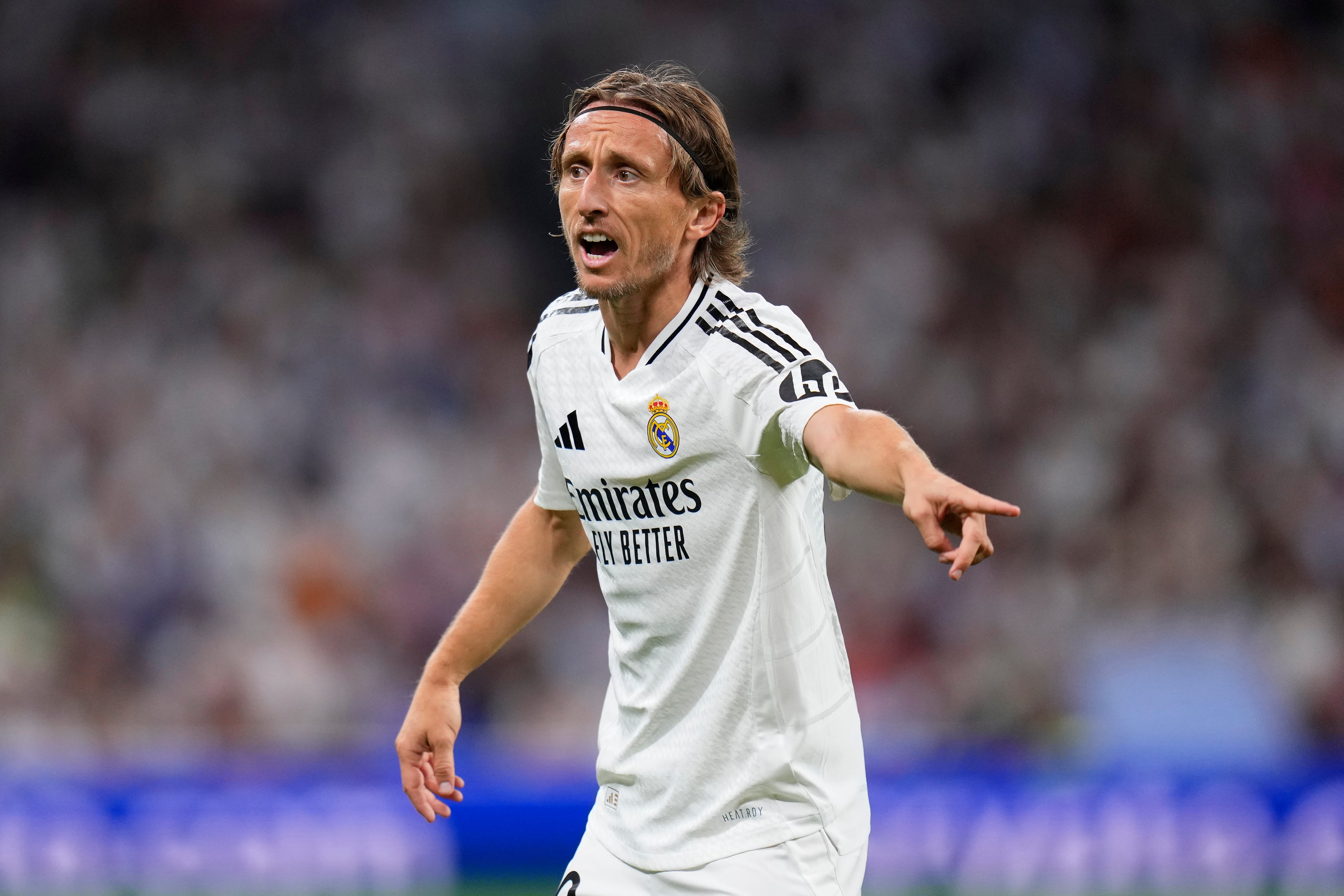 Luka Modric, jugador del Real Madrid.