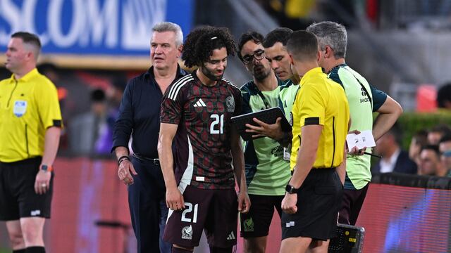 César Huerta y Javier Aguirre en la Selección Mexicana.