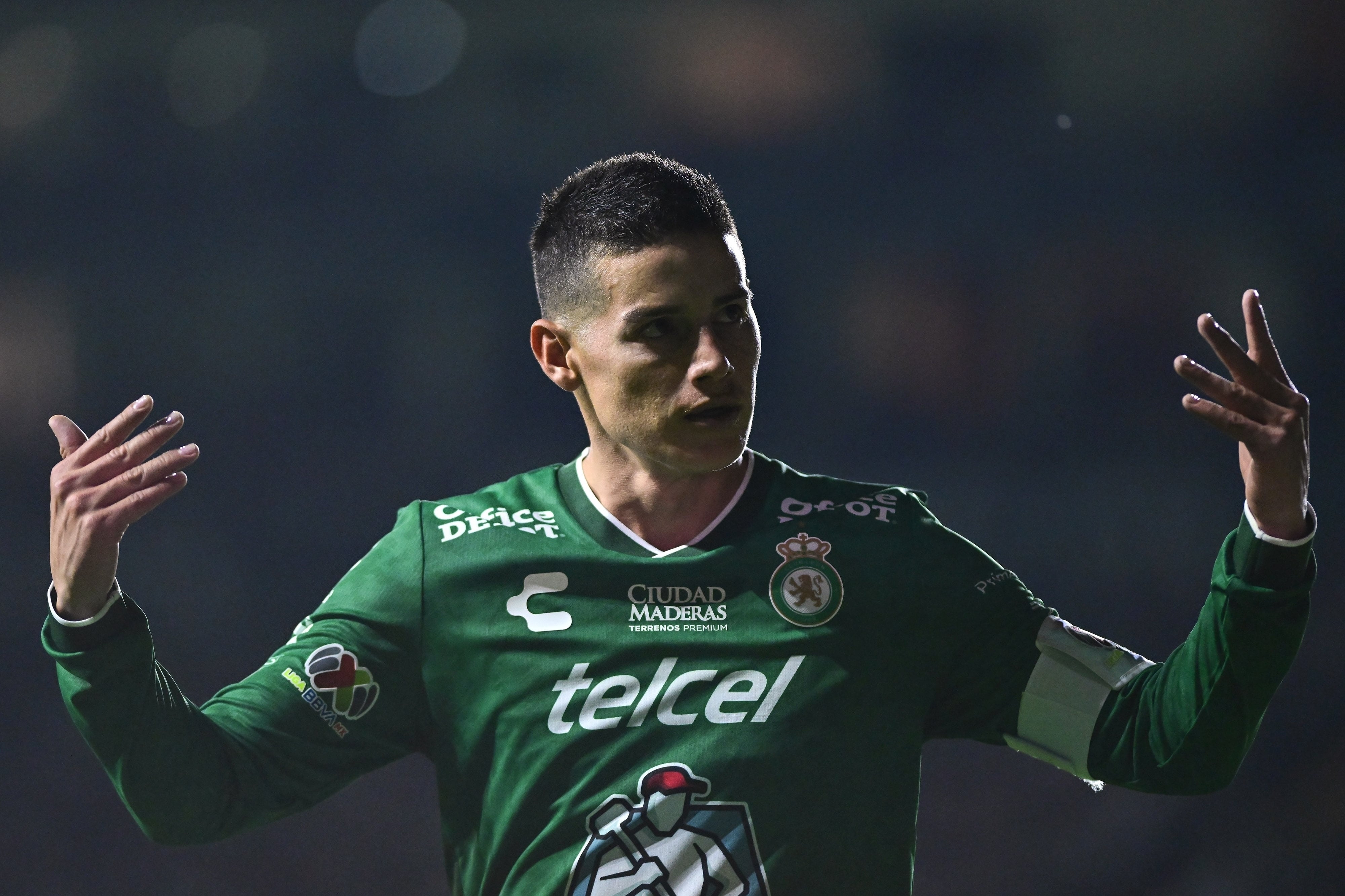James Rodríguez, jugador de Club León.