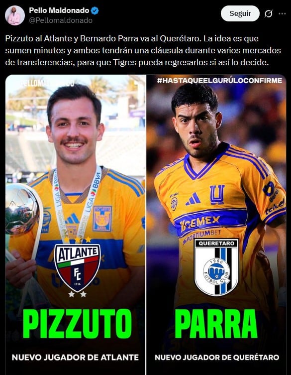 Tigres diría adiós a dos jóvenes promesas