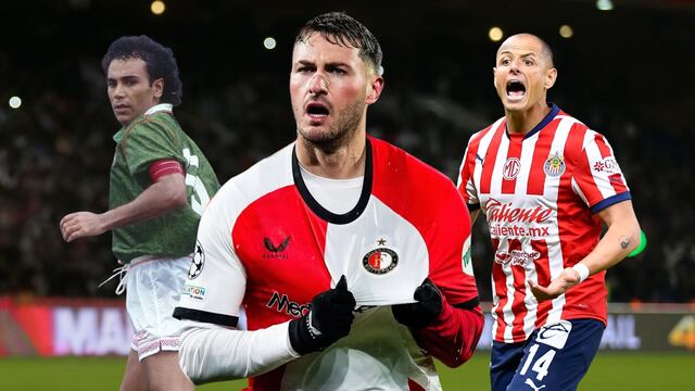 Santiago Giménez por encima de Chicharito Hernández y Hugo Sánchez a los 23 años.