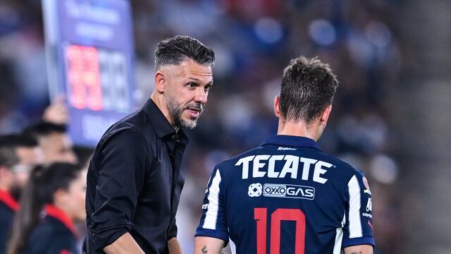 Martín Demichelis y Sergio Canales con Rayados de Monterrey.
