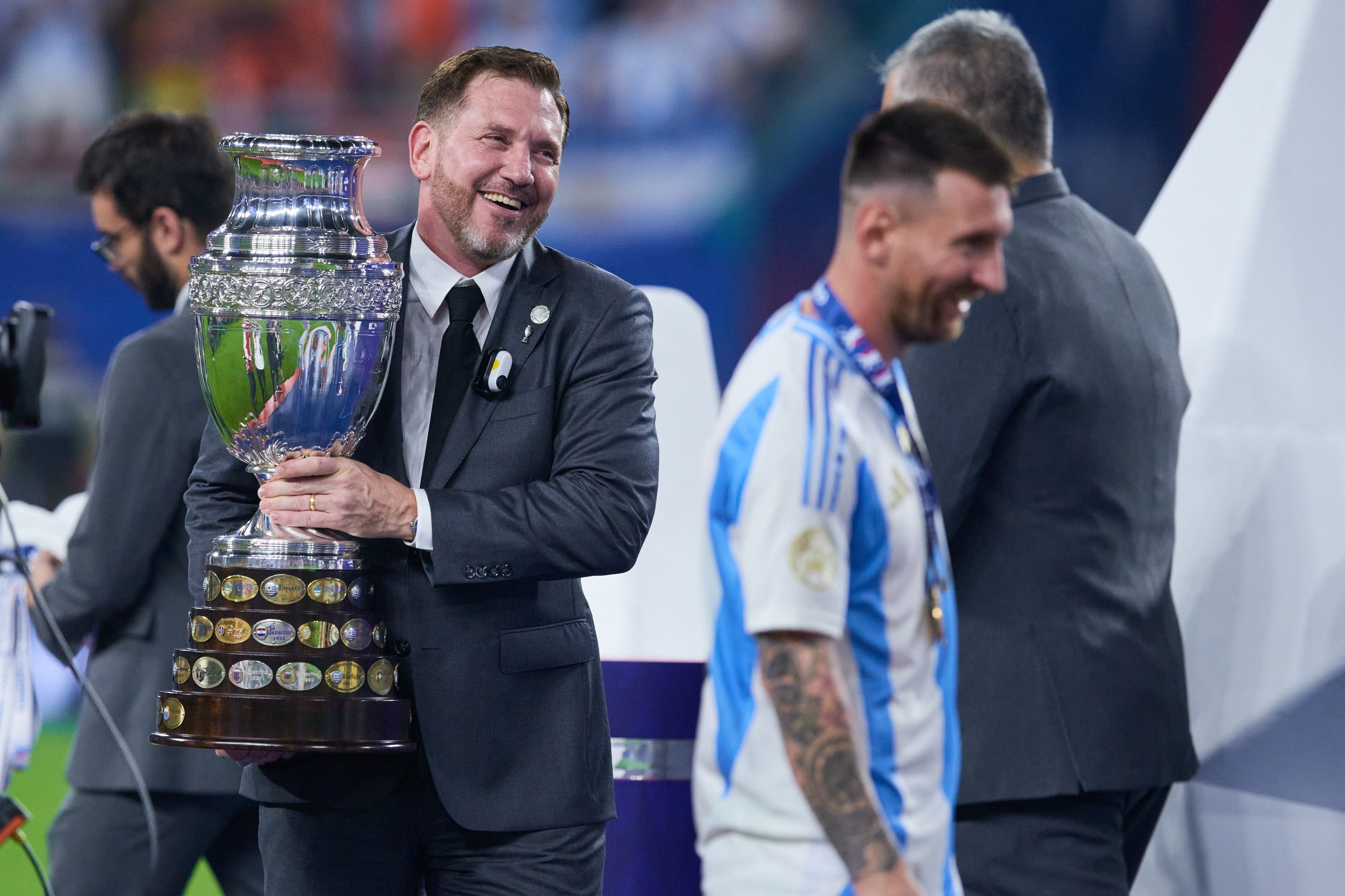 Alejandro Domínguez, presidente de la Conmebol.