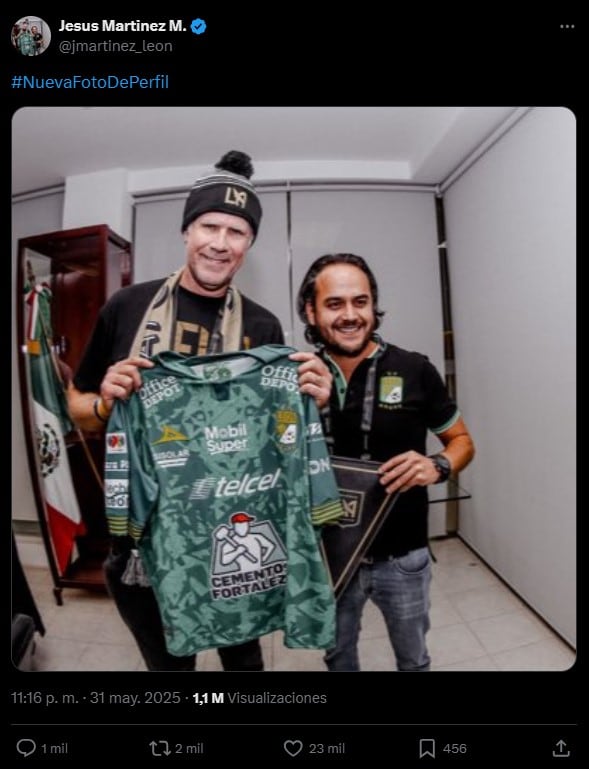 Tuit de Jesús Martínez Murguía