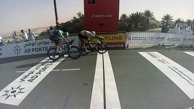 victoria de Isaac del Toro en la primera etapa del UAE Tour