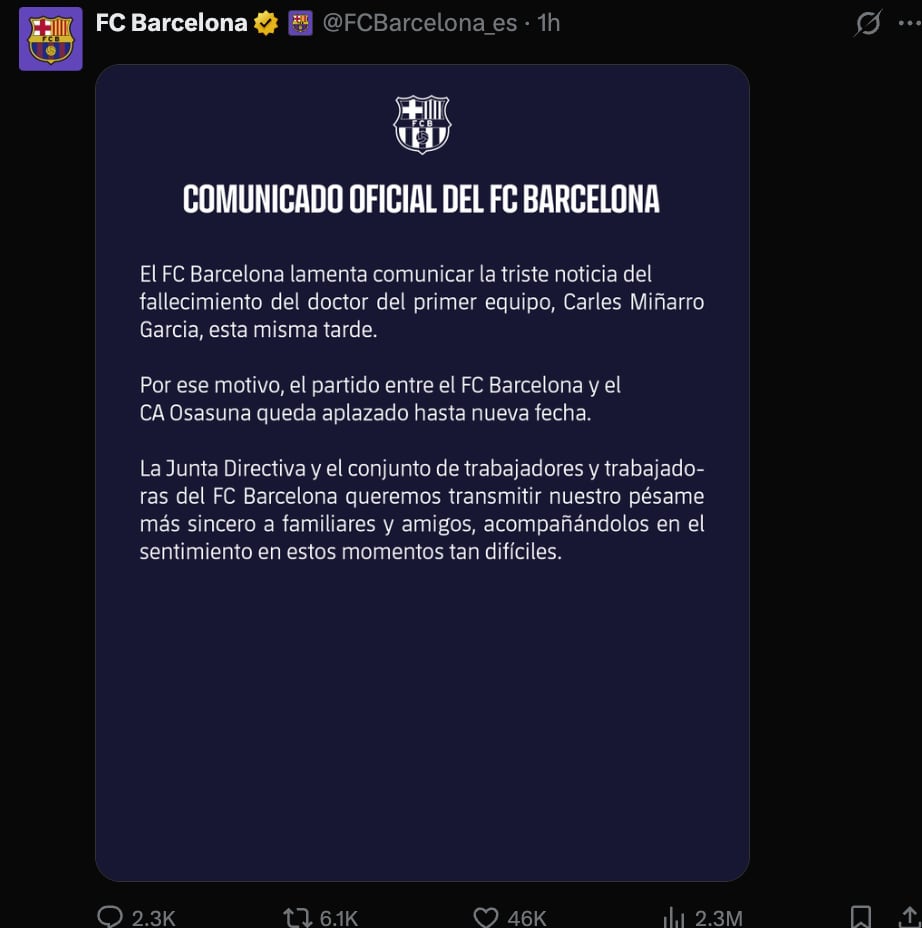 X del FC Barcelona