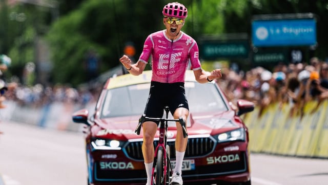Alex Baudin en el Tour Auvergne-Rhone-Alpes