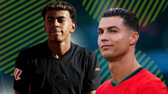 Cristiano Ronaldo elogia a Lamine Yamal.