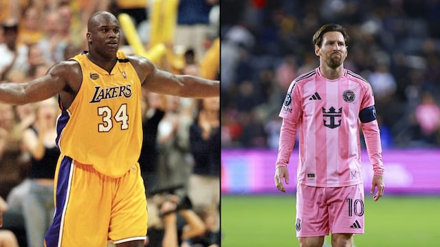 La épica foto de Lionel Messi junto a Shaquille O’Neal que está rompiendo el internet.