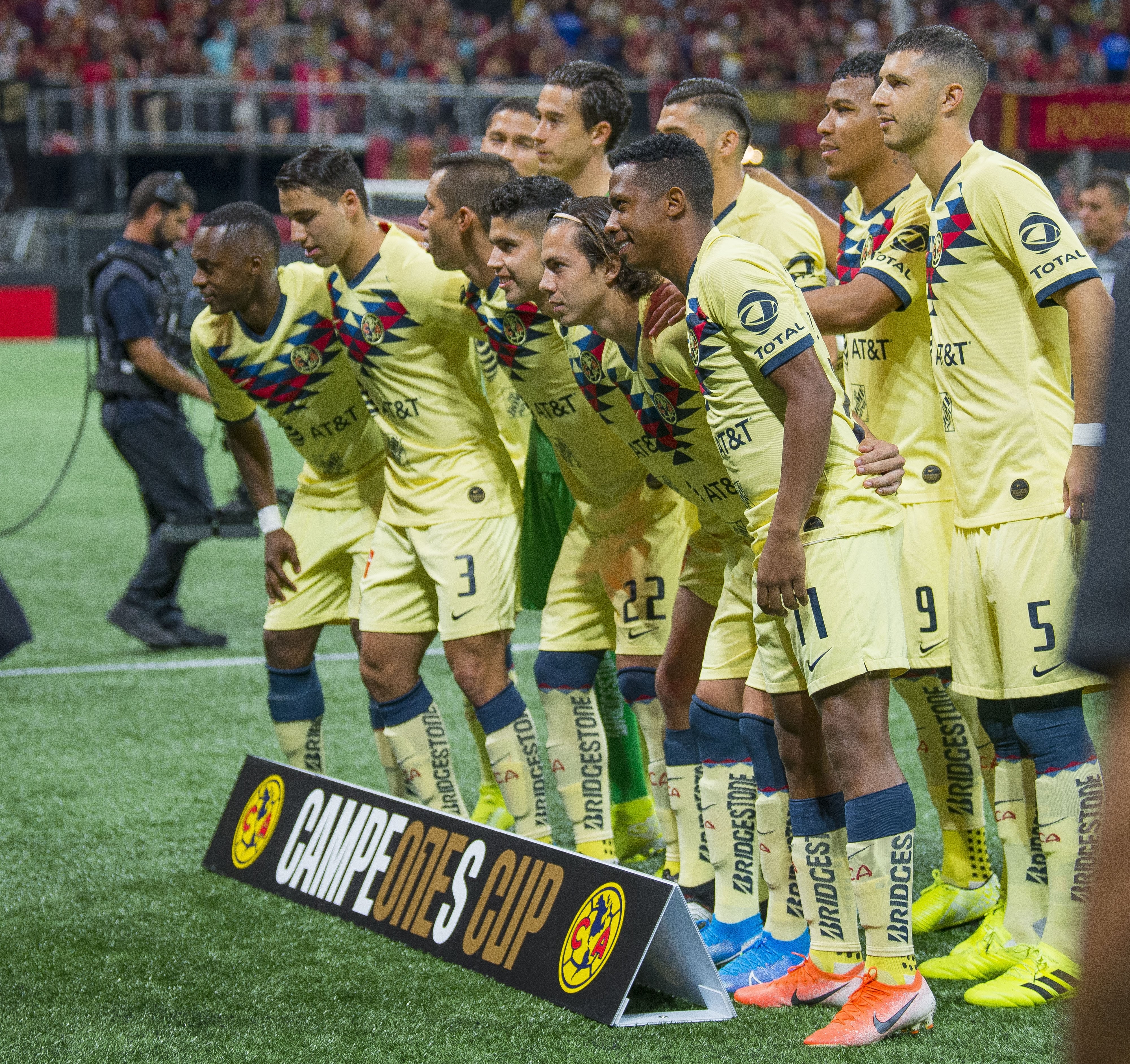 América en la Campeones Cup 2019.