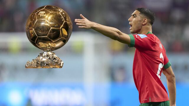 Hakimi lanzó una polémica declaración en la que aseguró que tiene los méritos suficientes para ganar el Balón de Oro este año