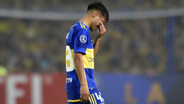 Milton Delgado, jugador de Boca Juniors.