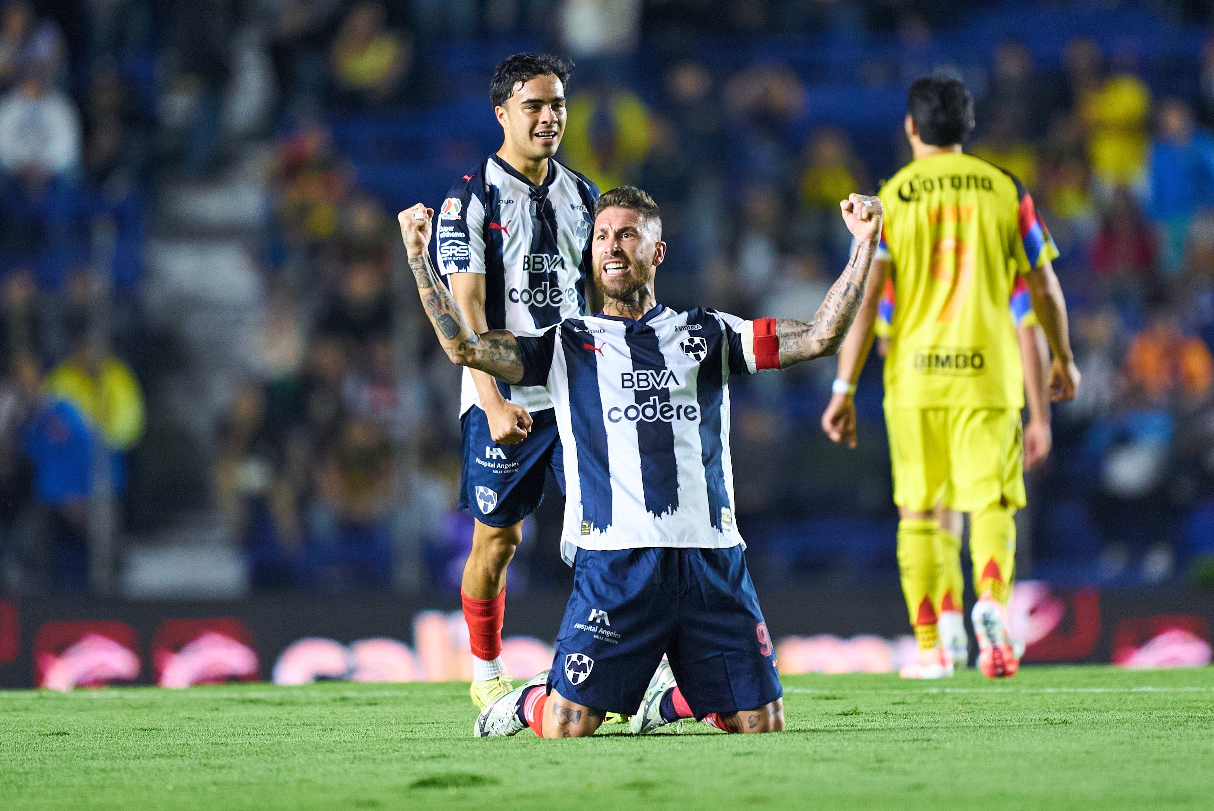 Sergio Ramos, defensa de Rayados de Monterrey.
