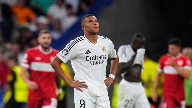 Kylian Mbappé, jugador del Real Madrid.