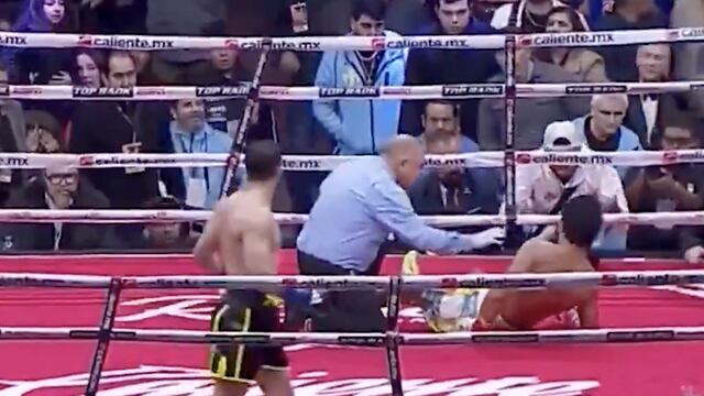 Jaime Munguía fue derrotado por nocaut ante Bruno Surace