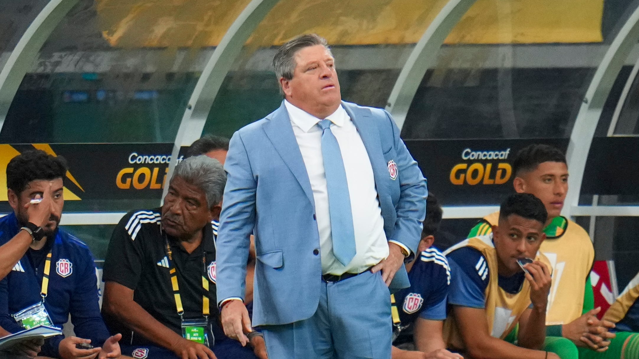 Miguel Herrera, director técnico de Costa Rica.