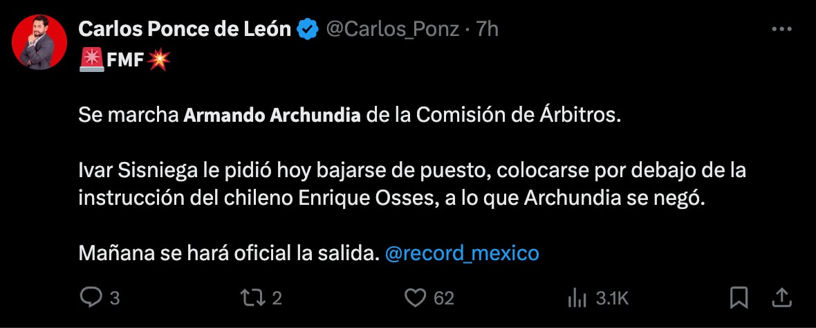 X de Carlos Ponce de León