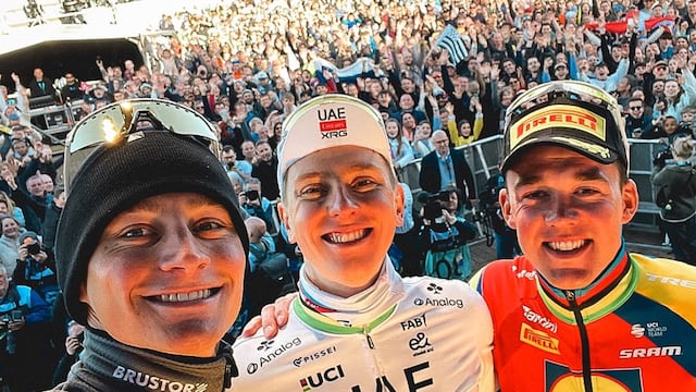 Tadej Pogacar conquista el Tour de Flandes 2025