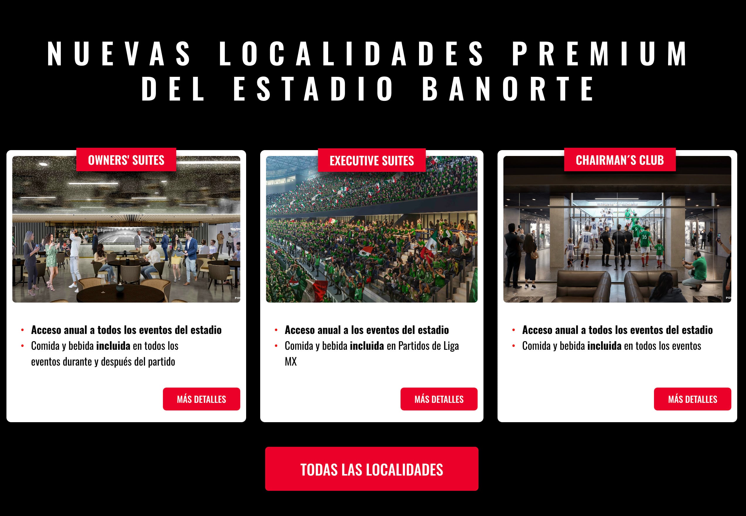 Así serán las increíbles zonas de lujo que tendrá el Estadio Azteca para el Mundial 2026
