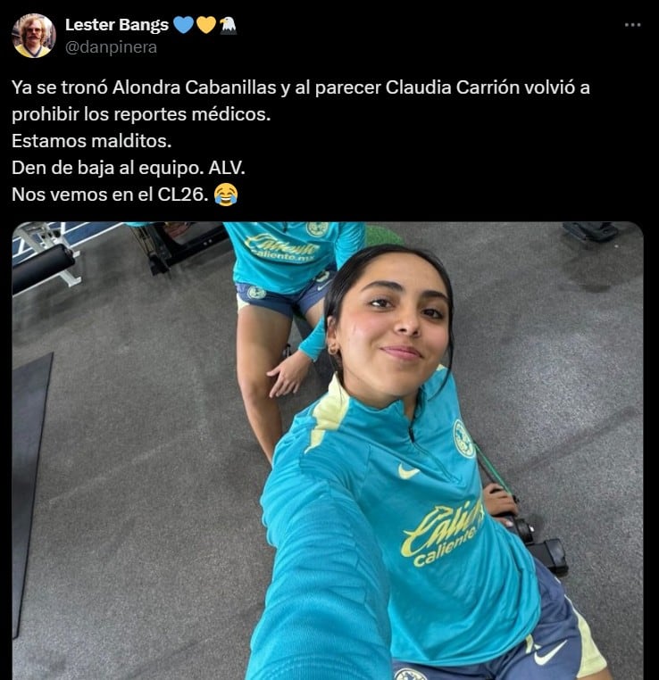 Critican al América Femenil por esconder reportes médicos de jugadoras