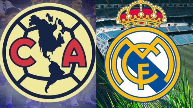 América y Real Madrid.