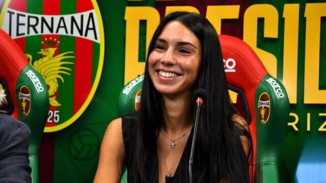 Claudia Rizzo, la millonaria de 23 años que fue nombrada presidenta de un club de Italia.