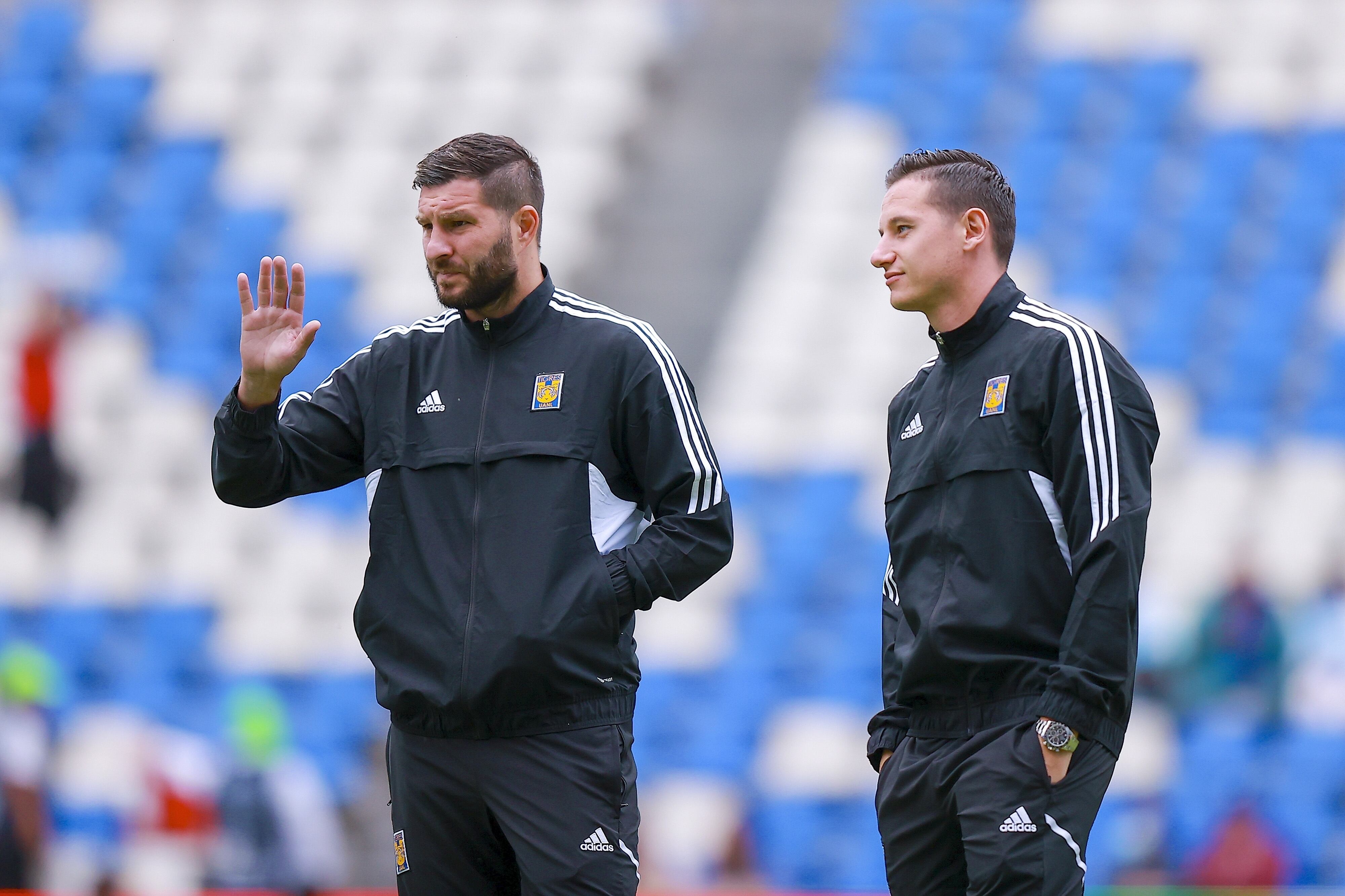 André-Pierre Gignac y Florian Thauvin.