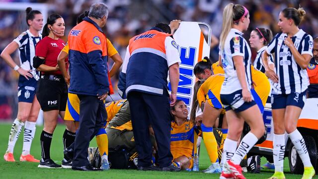 Lizbeth Ovalle recibió un duro golpe que la dejará fuera de las canchas por varios días.