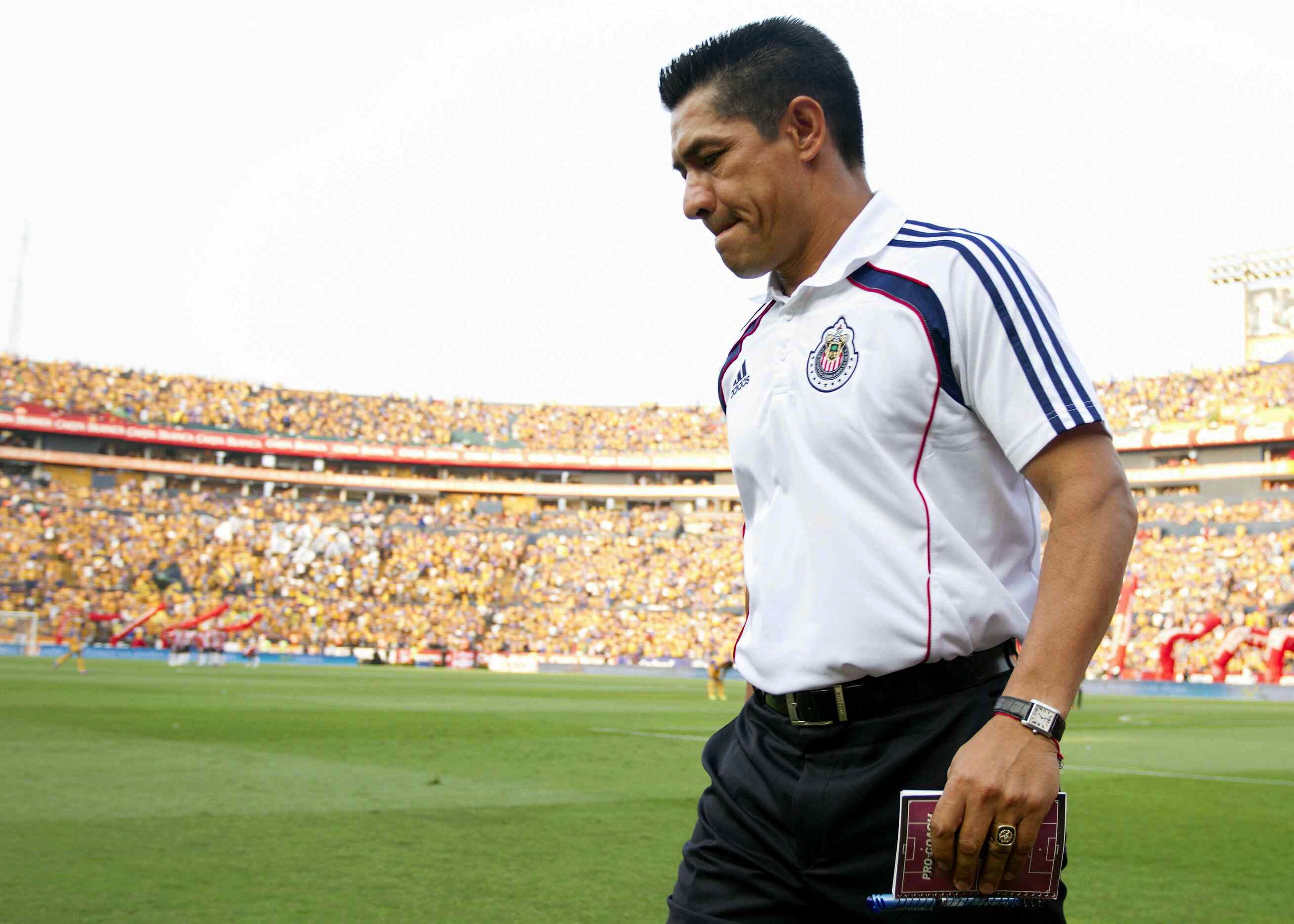 Nacho Ambriz con Chivas