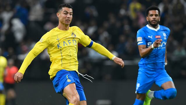Cristiano Ronaldo, en un partido con el Al-Nassr.