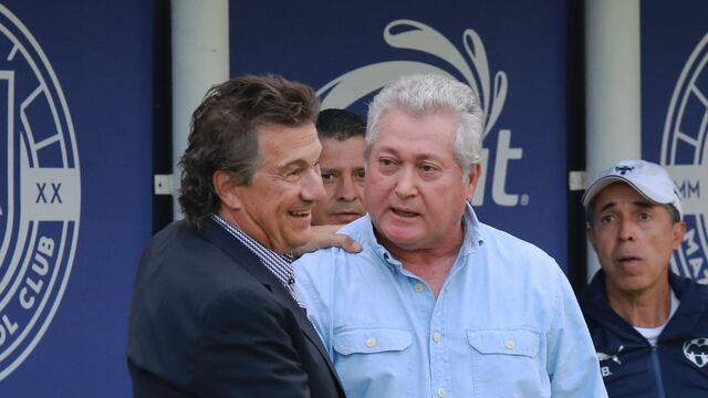 Rubén Omar Romano con Víctor Manuel Vucetich.